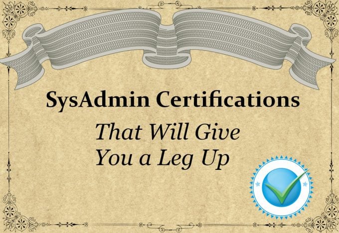 sysadmin certifications