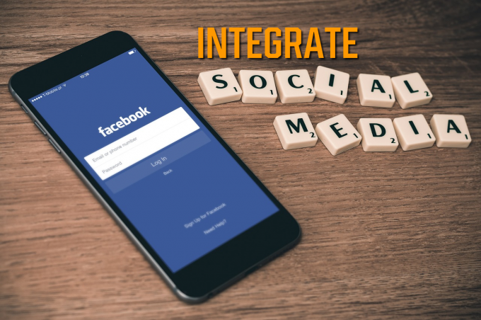 integrate social media