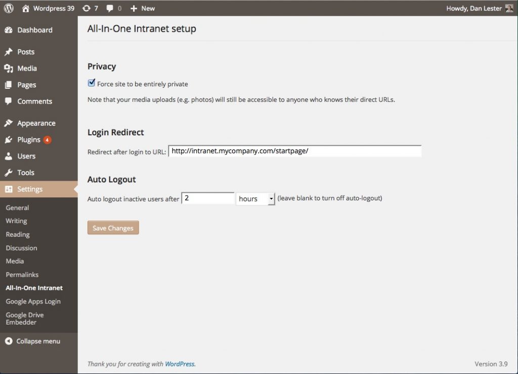 All-In-One Intranet for WordPress